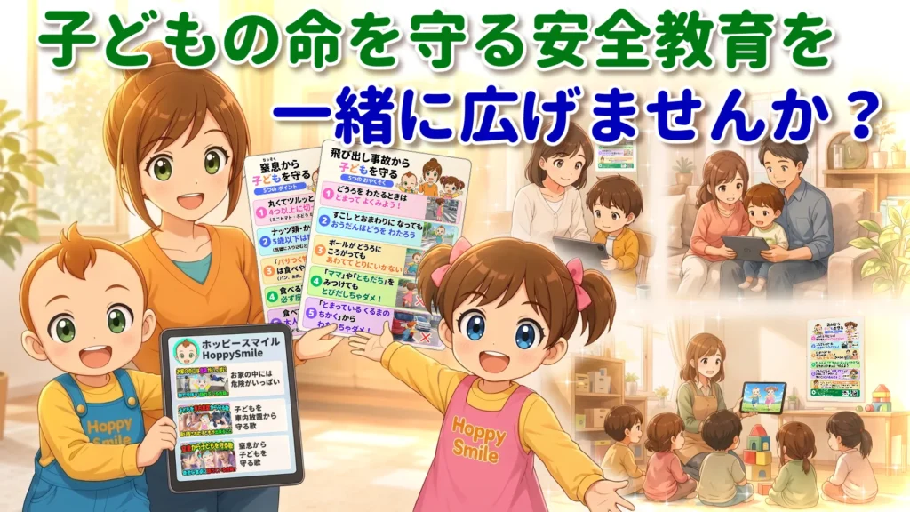 子どもの命を守る安全教育を、一緒に広げませんか
